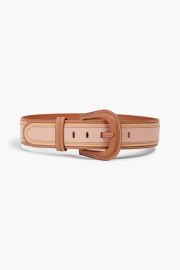 Color Block Leather Belt at The Outnet